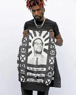 Malcolm X Stadium Jacket Bundle