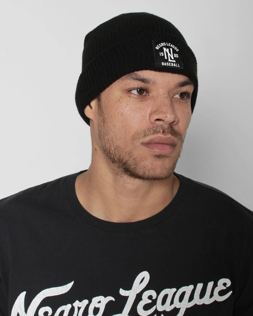 NLB Fine Knit Black Beanie 6 NLB Fine Knit Black Beanie