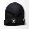NLB Fine Knit Black Beanie 2 NLB Fine Knit Black Beanie