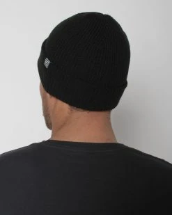 NLB Fine Knit Black Beanie 14 NLB Fine Knit Black Beanie