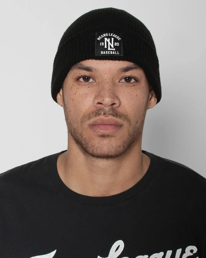 NLB Fine Knit Black Beanie 5 NLB Fine Knit Black Beanie