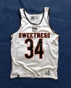 Walter Payton Payton Sweetness #34 Vintage White Tank