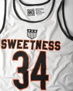 Walter Payton Payton Sweetness #34 Vintage White Tank 12 Walter Payton Payton Sweetness #34 Vintage White Tank