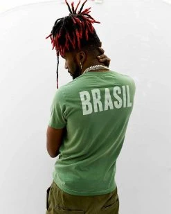 Pelé Brasil #10 Green Tee