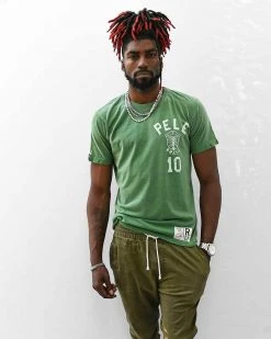 Pelé Brasil #10 Green Tee