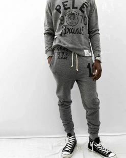 Pelé Brasil #10 Grey Sweatpants NEW ARRIVALS 12 Pelé Brasil #10 Grey Sweatpants NEW ARRIVALS