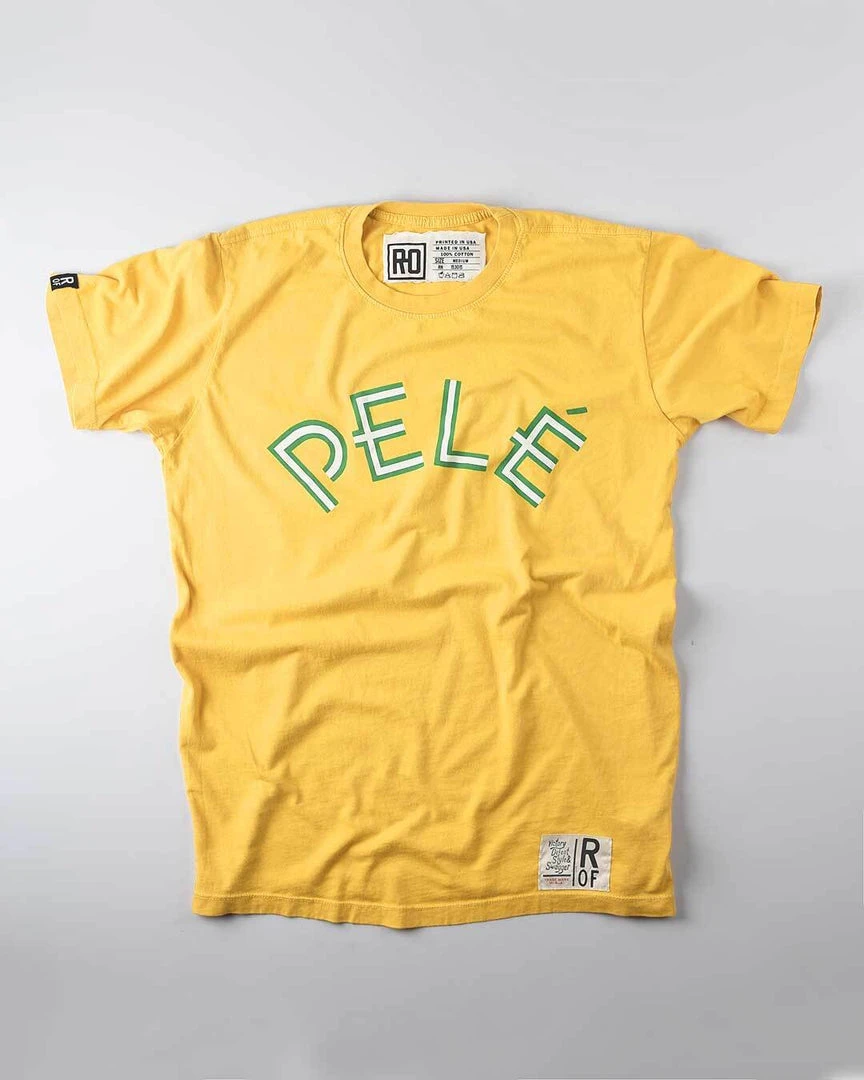 NEW ARRIVALS Pelé Brasil #10 Yellow Tee 8 NEW ARRIVALS Pelé Brasil #10 Yellow Tee