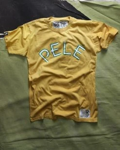 NEW ARRIVALS Pelé Brasil #10 Yellow Tee