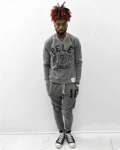 Pelé Brasil Grey Sweatshirt NEW ARRIVALS 13 Pelé Brasil Grey Sweatshirt NEW ARRIVALS