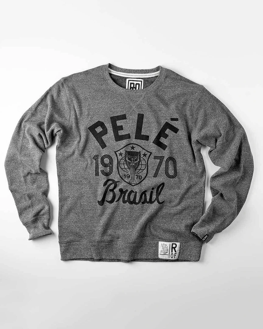 Pelé Brasil Grey Sweatshirt NEW ARRIVALS 11 Pelé Brasil Grey Sweatshirt NEW ARRIVALS