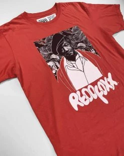 SPORT AND ICON Redd Foxx Vintage Red Cover Photo Tee 9 SPORT AND ICON Redd Foxx Vintage Red Cover Photo Tee