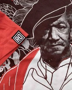 SPORT AND ICON Redd Foxx Vintage Red Cover Photo Tee