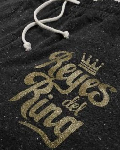 Julio Cesar Chavez / Rey Mysterio Reyes Del Ring Black Sweatpants SPORT AND ICON 20 Julio Cesar Chavez / Rey Mysterio Reyes Del Ring Black Sweatpants SPORT AND ICON