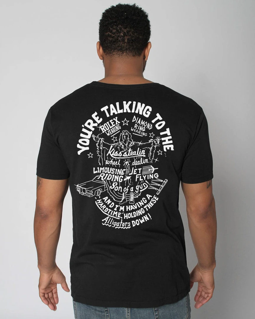 Ric Flair "You're Talking To The" Black Tee 8 Ric Flair "You're Talking To The" Black Tee