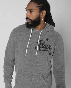 SPORT AND ICON Ric Flair 'You're Talking To The' Grey PO Hoody 18 SPORT AND ICON Ric Flair 'You're Talking To The' Grey PO Hoody