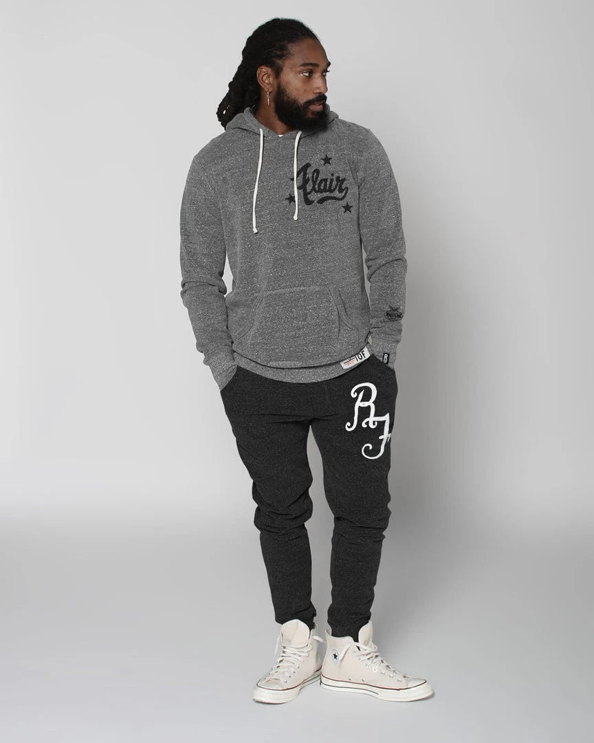 SPORT AND ICON Ric Flair 'You're Talking To The' Grey PO Hoody 4 SPORT AND ICON Ric Flair 'You're Talking To The' Grey PO Hoody