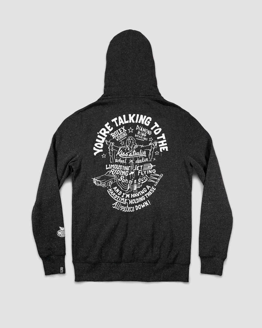 Ric Flair "You're Talking To The" Pullover Hoody SPORT AND ICON 18 Ric Flair "You're Talking To The" Pullover Hoody SPORT AND ICON