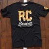 SPORT AND ICON Roberto Clemente Baseball Black Tee 2 SPORT AND ICON Roberto Clemente Baseball Black Tee