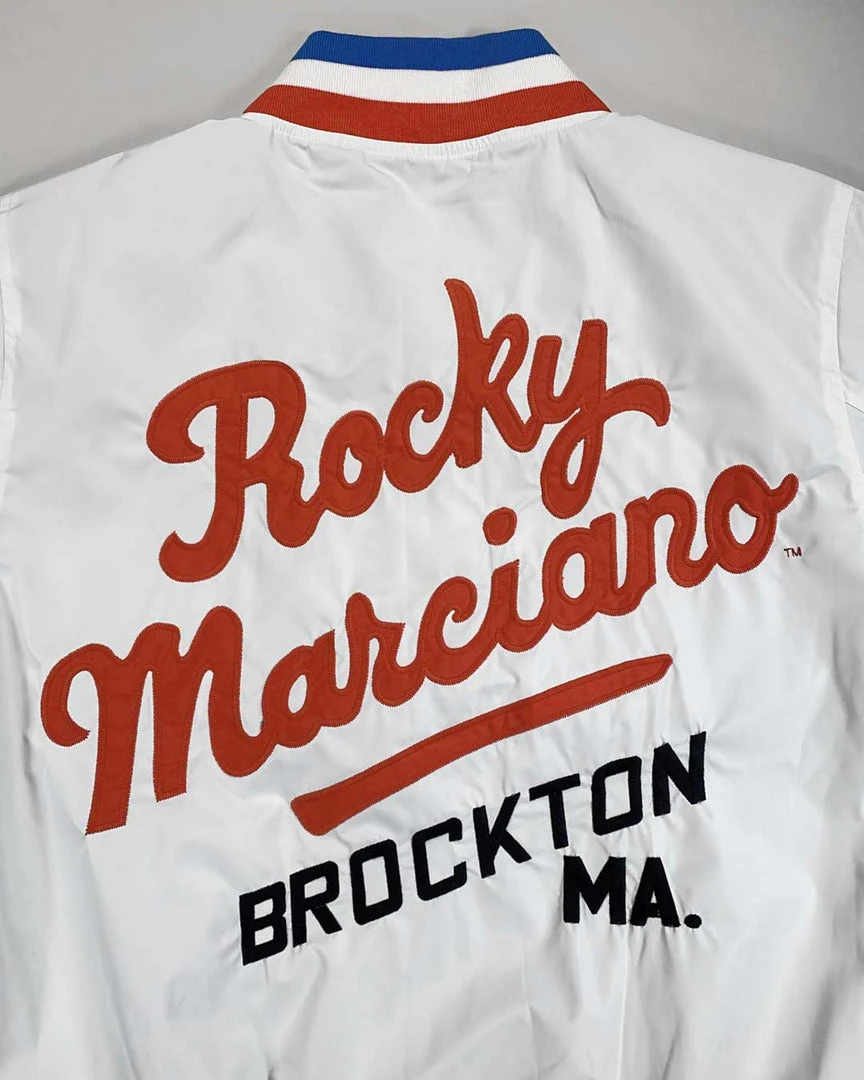 Rocky Marciano Brockton Stadium Jacket SPORT AND ICON 11 Rocky Marciano Brockton Stadium Jacket SPORT AND ICON
