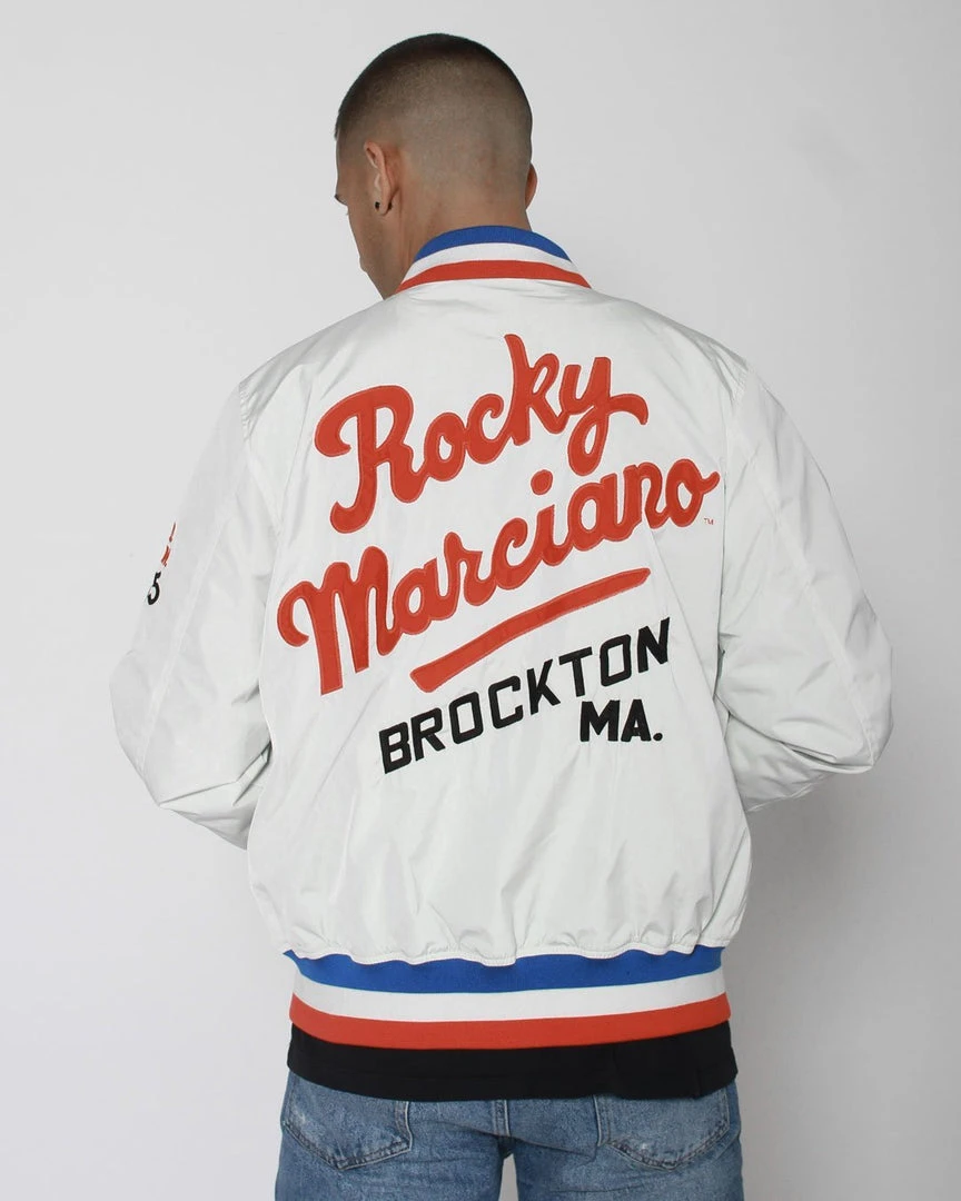 Rocky Marciano Brockton Stadium Jacket SPORT AND ICON 3 Rocky Marciano Brockton Stadium Jacket SPORT AND ICON