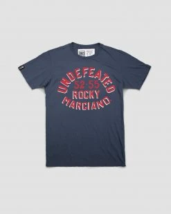 SPORT AND ICON Rocky Marciano Undefeated Navy Tee 16 SPORT AND ICON Rocky Marciano Undefeated Navy Tee