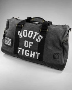 ROF COLLECTION ROF Black Duffle Bag
