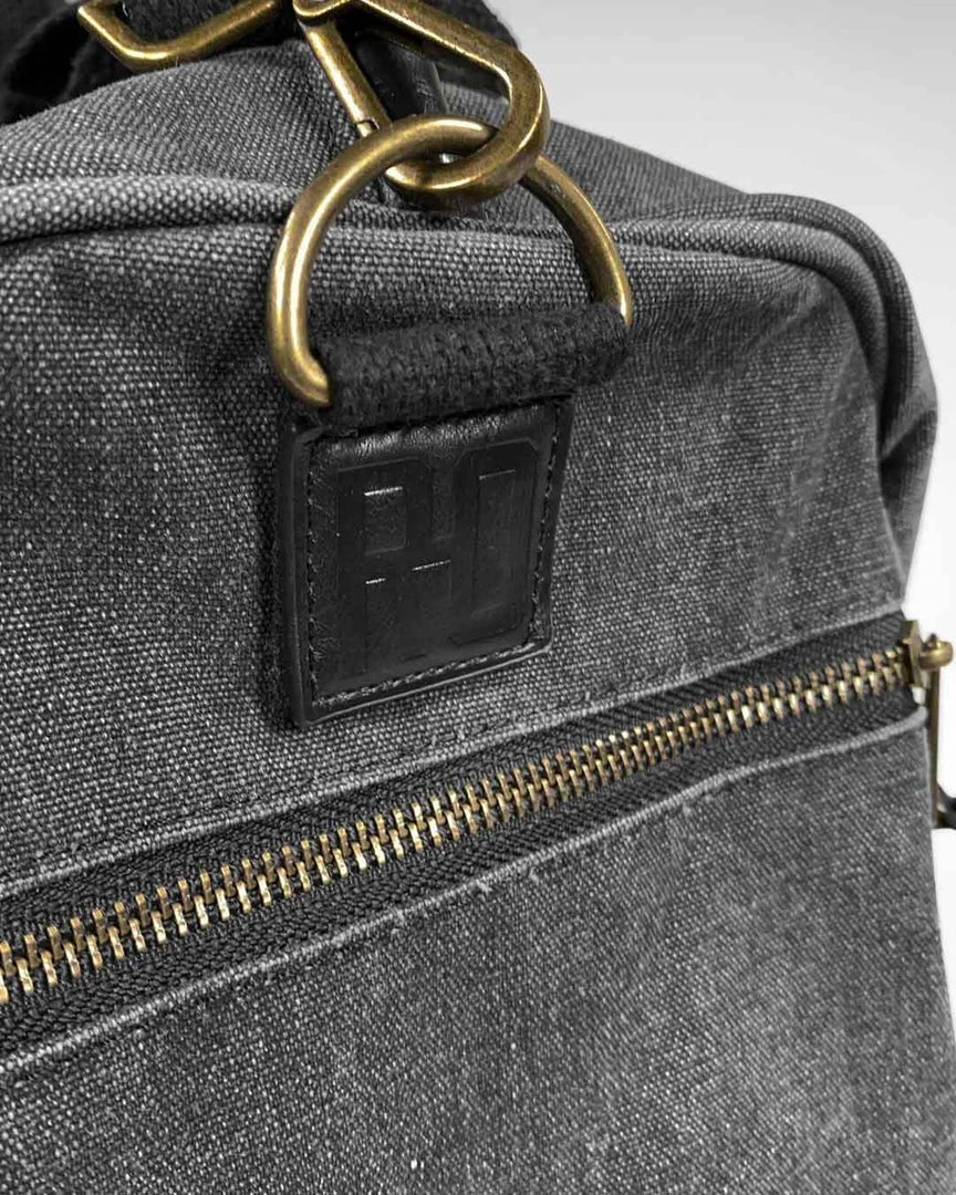 ROF COLLECTION ROF Black Duffle Bag 7 ROF COLLECTION ROF Black Duffle Bag