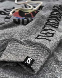 SPORT AND ICON Roy Jones Jr. Boxing Grey Pullover Hoody 15 SPORT AND ICON Roy Jones Jr. Boxing Grey Pullover Hoody