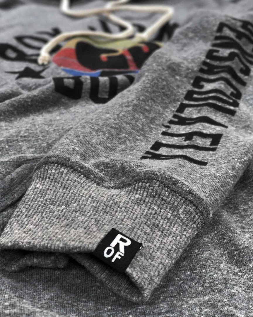 SPORT AND ICON Roy Jones Jr. Boxing Grey Pullover Hoody 7 SPORT AND ICON Roy Jones Jr. Boxing Grey Pullover Hoody