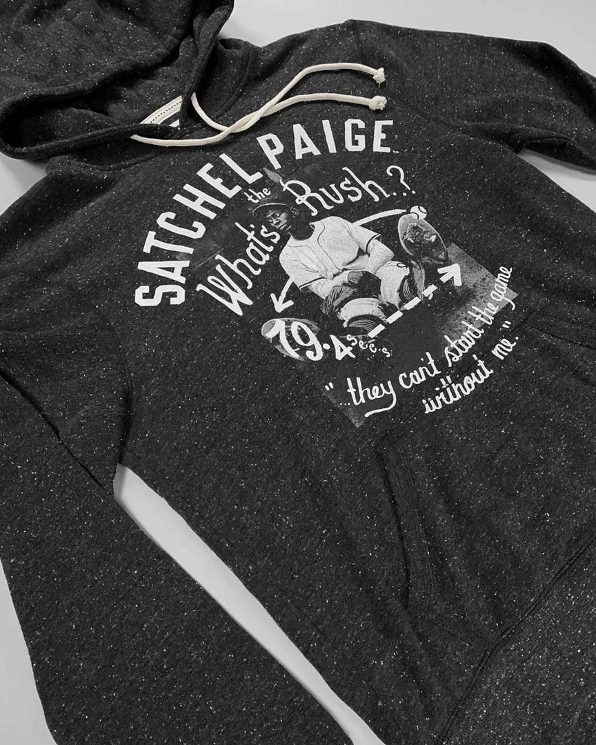 SPORT AND ICON Satchel Paige Whats The Rush Pullover Hoody 9 SPORT AND ICON Satchel Paige Whats The Rush Pullover Hoody