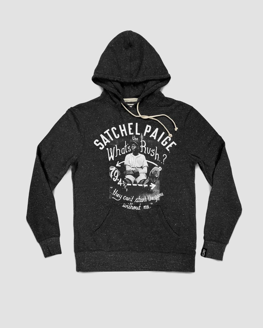 SPORT AND ICON Satchel Paige Whats The Rush Pullover Hoody 11 SPORT AND ICON Satchel Paige Whats The Rush Pullover Hoody