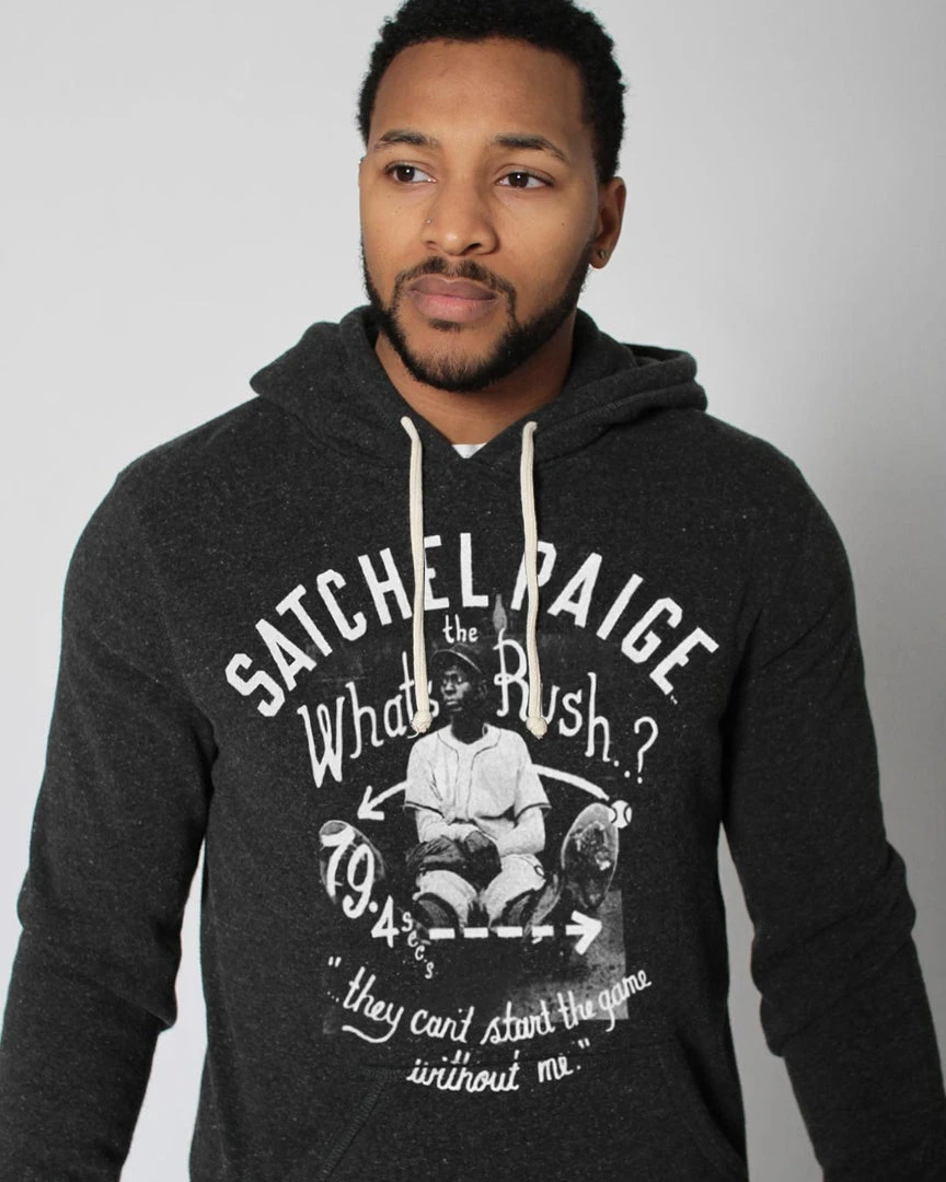 SPORT AND ICON Satchel Paige Whats The Rush Pullover Hoody 7 SPORT AND ICON Satchel Paige Whats The Rush Pullover Hoody