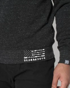 SPORT AND ICON Sugar Ray Robinson Black Sweatshirt