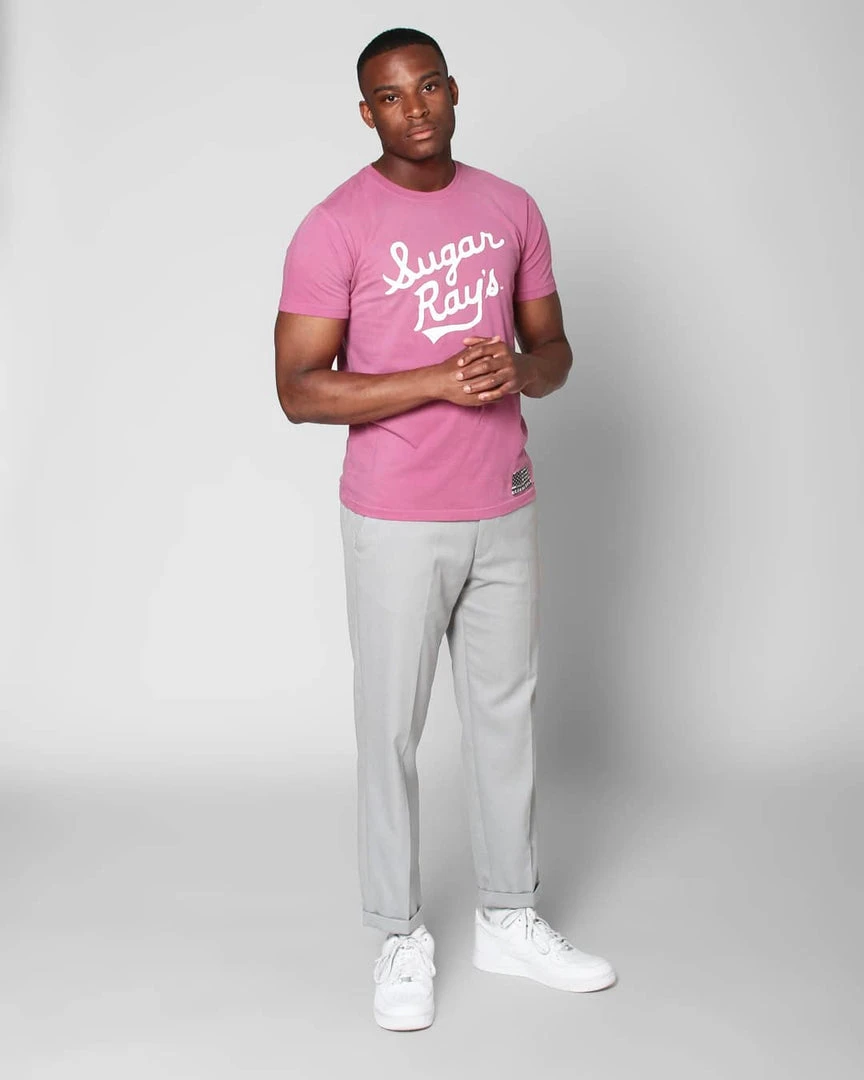 Sugar Ray Robinson Pink Tee 8 Sugar Ray Robinson Pink Tee