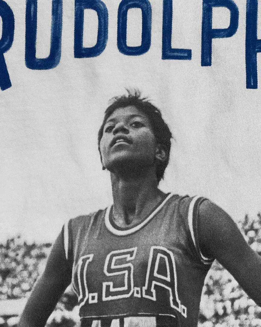 SPORT AND ICON Wilma Rudolph Photo Women's Tee 7 SPORT AND ICON Wilma Rudolph Photo Women's Tee