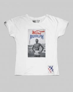SPORT AND ICON Wilma Rudolph Photo Women's Tee 17 SPORT AND ICON Wilma Rudolph Photo Women's Tee