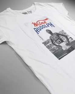 SPORT AND ICON Wilma Rudolph Photo Women's Tee 16 SPORT AND ICON Wilma Rudolph Photo Women's Tee